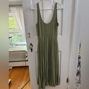 Athleta Green Maxi Dress